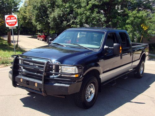 2004 ford f350 diesel auto crew cab long bed 4x4 fx4 lariat 5th wheel f250