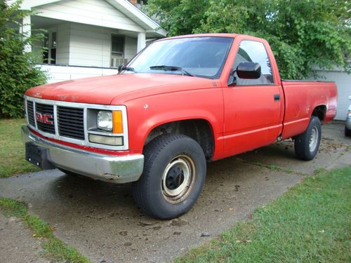 Sl, 2wd, regular cab, 8 ft box, 5.7l v8, automatic, no reserve, 1989