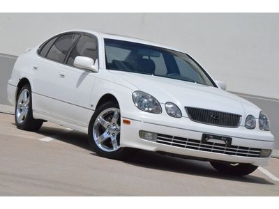 2000 lexus gs400 platinum series pearl wht lthr s/roof htd seats $499 ship