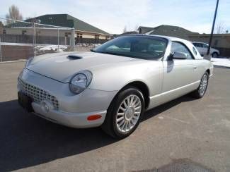 Used, 2005, auto, gray, coupe, leather, ford, thunderbird, clean,