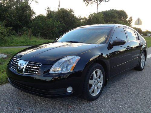 2005 nissan maxima sl black