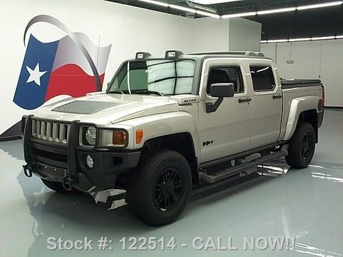 2009 hummer h3t alpha 4x4 v8 sunroof heated leather 54k texas direct auto