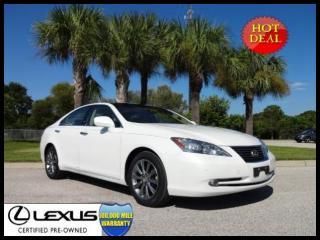 Lexus certified 2007 es 350 ultra luxury navigation/mark levinson +0% apr!