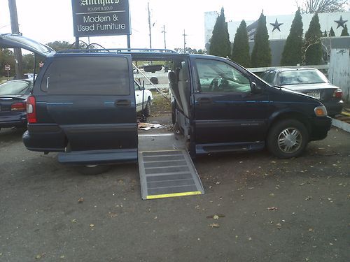 Van wheelchair handicap manuel ramp vmi system chevrolet venture 2004