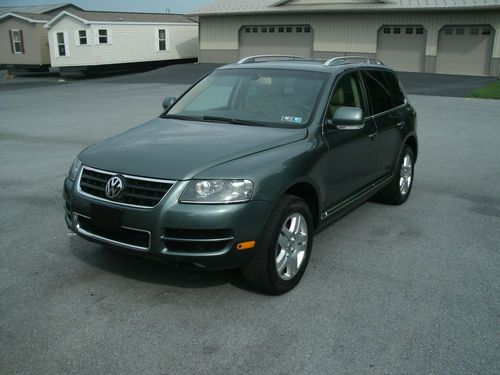 2007 volkswagen touareg v8 nav air suspension 1 owner clean carfax like new vw