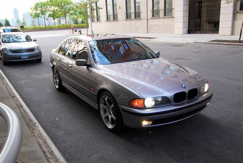 1998 bmw 540i 6 speed manual fantastic!!, 19" ssr comp wheels, many new parts