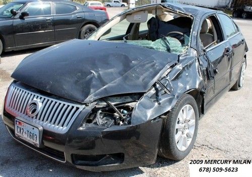 2009 MERCURY MILAN (TOTALED w/ CLEAN TITLE), US $2,500.00, image 2