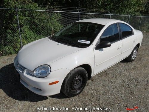 2002 dodge neon sedan a\c cruise control 2.0l automatic passenger car