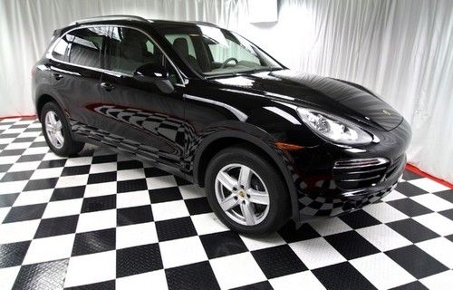 2013 porsche cayenne v6 - a/c &amp; htd seats!  conv pkg! nav! auto stop! like new!!