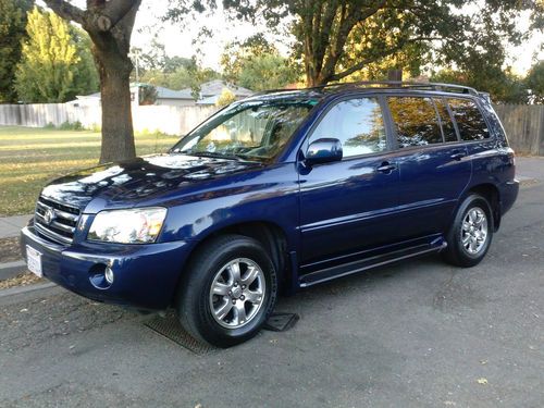 2007 toyota highlander base sport utility 4-door 2.4l