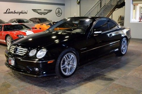 Mercedes cl65 amg bi-turbo v12 6l 604 hp leather nav auto