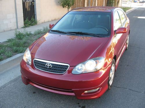 2006 toyota corolla s sedan 4-door 1.8l excellent no reserve