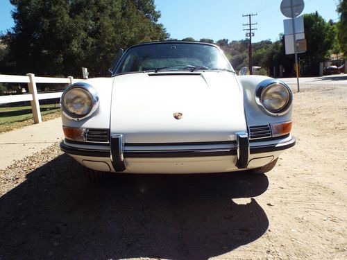 1970 porsche 911T targa original panels ,rust free california car, blue plates, image 2