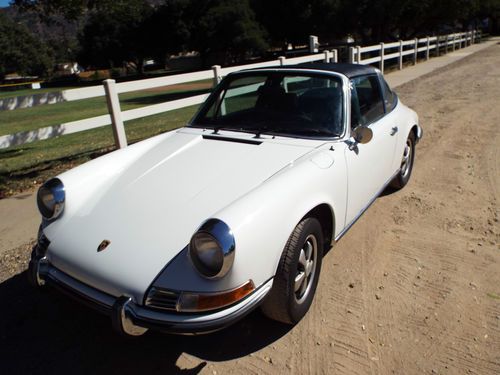 1970 porsche 911T targa original panels ,rust free california car, blue plates, image 3