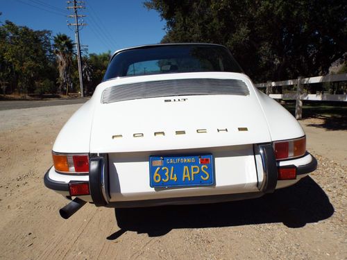 1970 porsche 911T targa original panels ,rust free california car, blue plates, image 8
