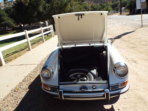 1970 porsche 911T targa original panels ,rust free california car, blue plates, image 11