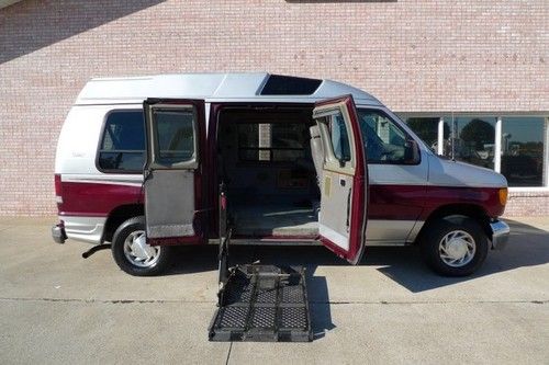 2003 ford e150 wheelchair van handicap lift conversion