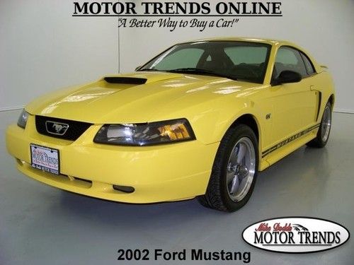 2002 gt deluxe 4.6 v8 5 speed mach audio sound system ford mustang 37k
