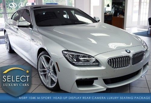 Msrp $104k 650i gran coupe true m sport luxury full led 3k miles like new