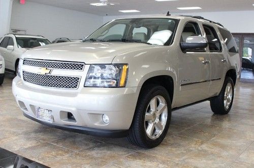 2009 tahoe ltz 2wd~every option~heated/ac seats~nav~dvd~pwr boards~warranty