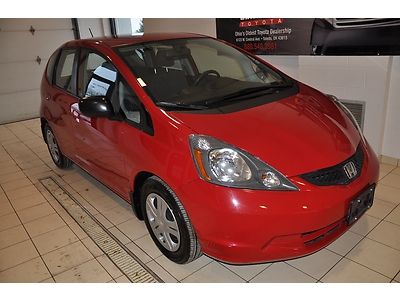 5 speed manual low mileage trade-in red power windows mirrors locks mp3 cd air