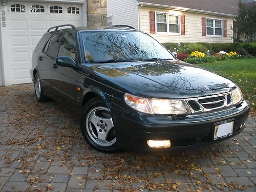 2000 SAAB 9-5 SE WAGON SCARAB GREEN DEALER MAINTAINED EXCELLENT CONDITION, US $3,150.00, image 2