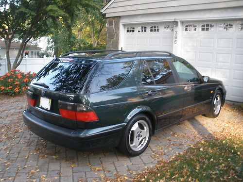2000 SAAB 9-5 SE WAGON SCARAB GREEN DEALER MAINTAINED EXCELLENT CONDITION, US $3,150.00, image 3