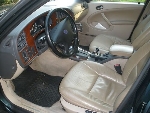 2000 SAAB 9-5 SE WAGON SCARAB GREEN DEALER MAINTAINED EXCELLENT CONDITION, US $3,150.00, image 8