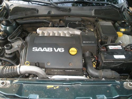2000 SAAB 9-5 SE WAGON SCARAB GREEN DEALER MAINTAINED EXCELLENT CONDITION, US $3,150.00, image 21