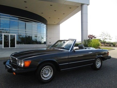 1985 mercedes-benz 380sl convertible only 59k miles rare find
