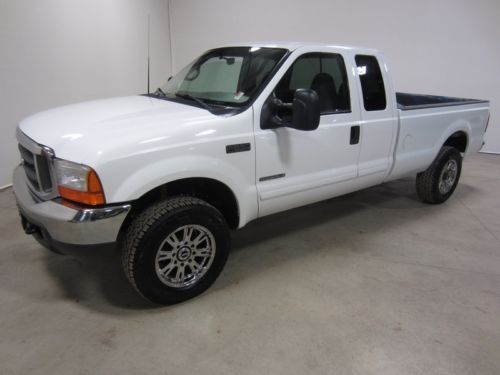 01 ford f250 xlt 4x4 power stroke turbo diesel extcab long 7.3l co owned 80pics