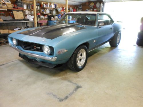 1969 chevrolet camaro  z-28 clone  ** no reserve **