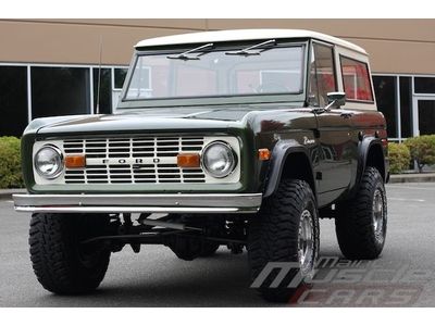 1976 Ford Bronco - Dark Moss Green - New Wheels & Tires - Nice 302 Automatic!, image 2