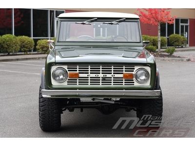 1976 Ford Bronco - Dark Moss Green - New Wheels & Tires - Nice 302 Automatic!, image 3