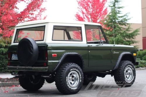 1976 Ford Bronco - Dark Moss Green - New Wheels & Tires - Nice 302 Automatic!, image 8