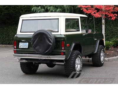 1976 Ford Bronco - Dark Moss Green - New Wheels & Tires - Nice 302 Automatic!, image 10