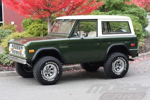 1976 Ford Bronco - Dark Moss Green - New Wheels & Tires - Nice 302 Automatic!, image 14