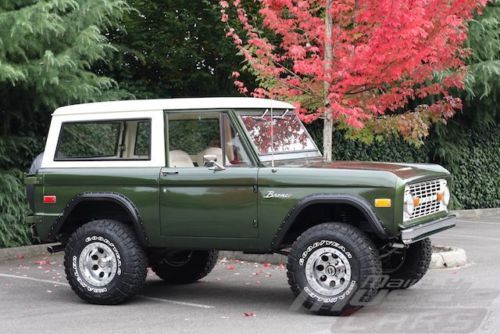 1976 Ford Bronco - Dark Moss Green - New Wheels & Tires - Nice 302 Automatic!, image 22