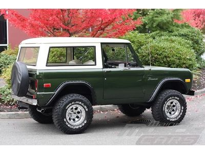 1976 Ford Bronco - Dark Moss Green - New Wheels & Tires - Nice 302 Automatic!, image 23