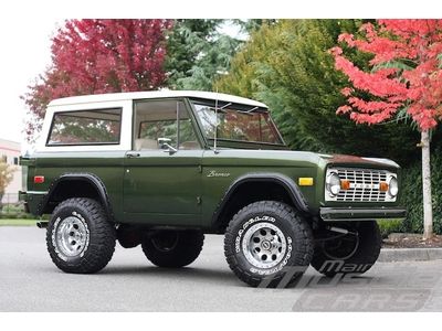 1976 Ford Bronco - Dark Moss Green - New Wheels & Tires - Nice 302 Automatic!, image 25