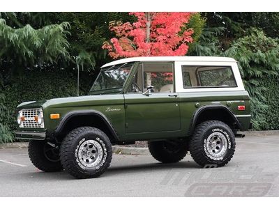 1976 Ford Bronco - Dark Moss Green - New Wheels & Tires - Nice 302 Automatic!, image 34