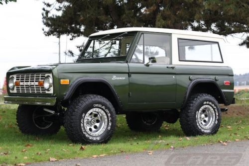 1976 Ford Bronco - Dark Moss Green - New Wheels & Tires - Nice 302 Automatic!, image 35