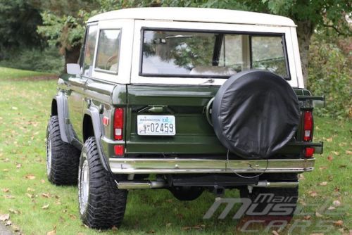 1976 Ford Bronco - Dark Moss Green - New Wheels & Tires - Nice 302 Automatic!, image 38