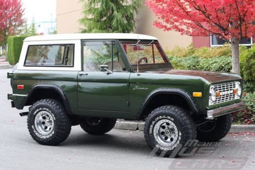 1976 Ford Bronco - Dark Moss Green - New Wheels & Tires - Nice 302 Automatic!, image 51