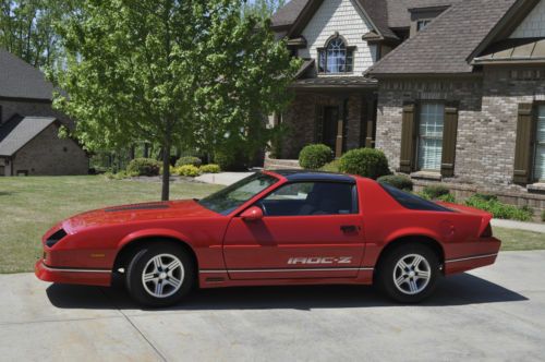 Survivor!  iroc z-28 camaro only 2,000 original miles!!