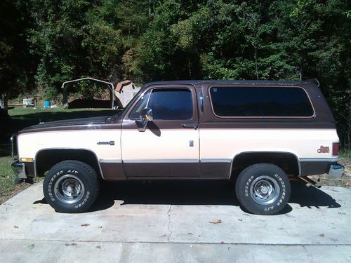 1986 gmc jimmy base sport utility 2-door 5.7l