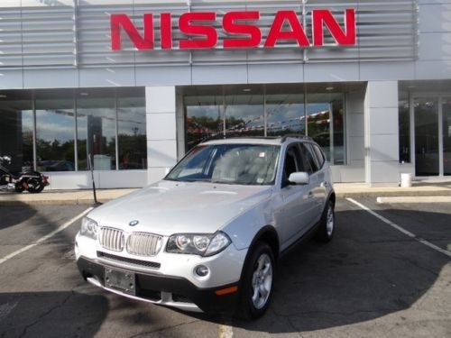 Bmw x3 clean awd low miles suv automatic leather alloys roof