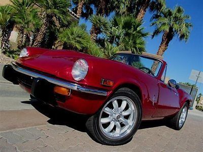 1972 triumph spitfire roadster one of a kind stunning custom must see no reserve