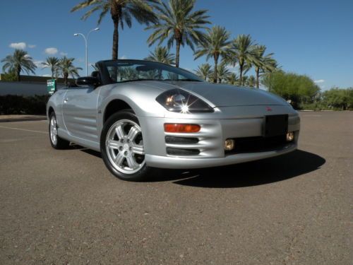 Mitsubishi eclipse gt spyder-only 39k original miles-1 owner-leather loaded