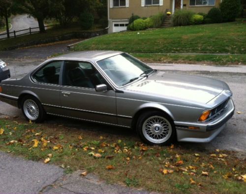 1989 bmw 635 csi rare and in prestine shape